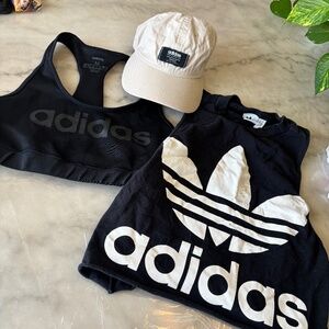 Adidas bundle gym clothes